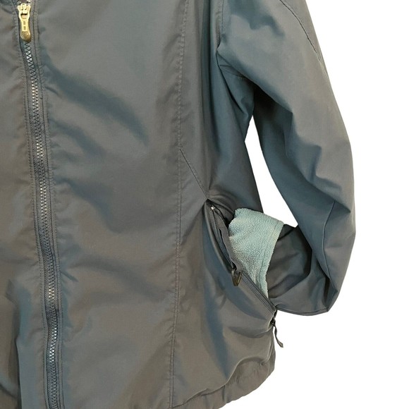 Columbia Womens Fleece Jacket Full Zip Long Sleeve Zip Pockets Blue Size XL - Picture 4 of 7